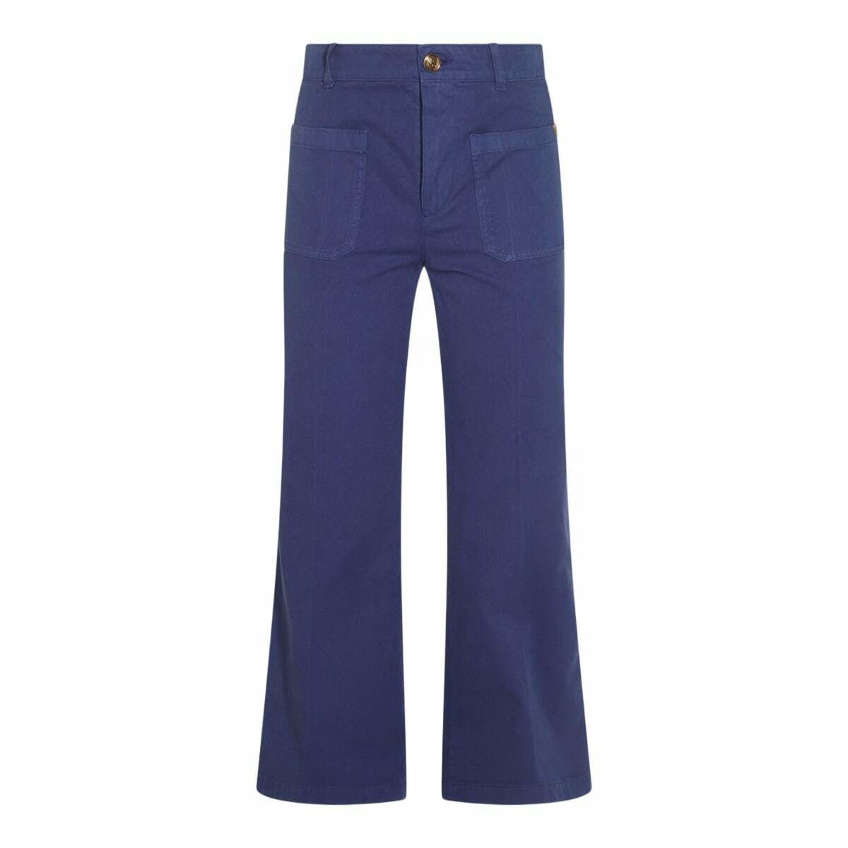 パンツ Chloe Khaki Wool Palazzo Pant Chloe Khaki Wool Palazzo Pant (Chloe/パンツ) KHAKI WOOL