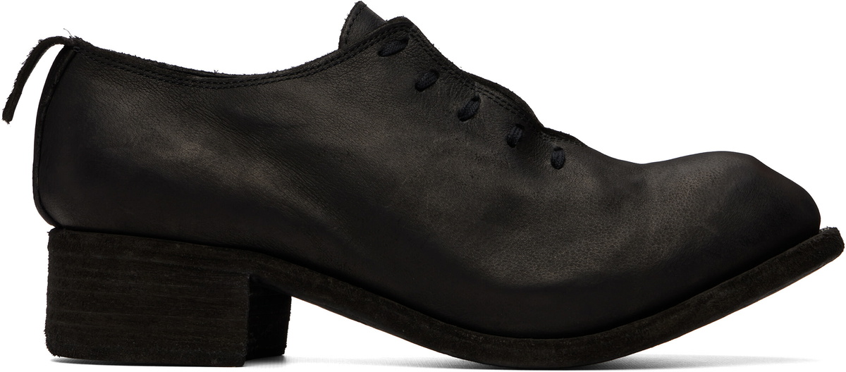 Guidi Black PL10L Derbys