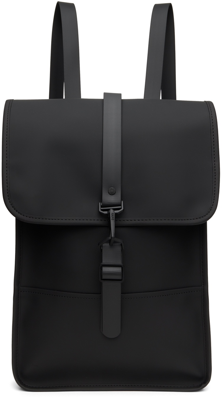 Photo: RAINS Black Mini Backpack