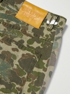 Gallery Dept. - Venura Straight-Leg Patchwork Camouflage-Print Cotton-Canvas Trousers - Green