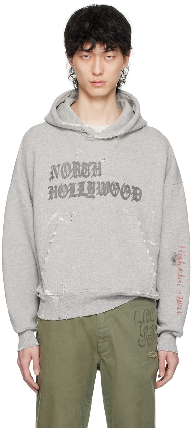 PALY Gray 'N. Hollywood' Hoodie PALY