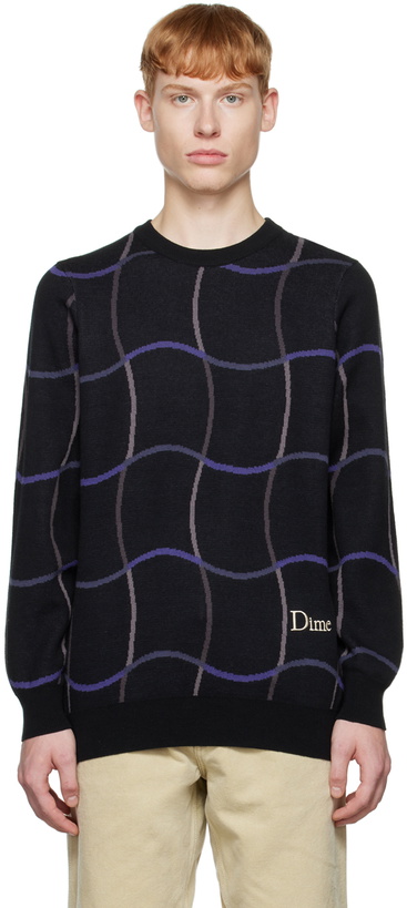 Photo: Dime Black Wave Sweater