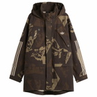 END. x Adidas x Labrum Jacket in Night Brown