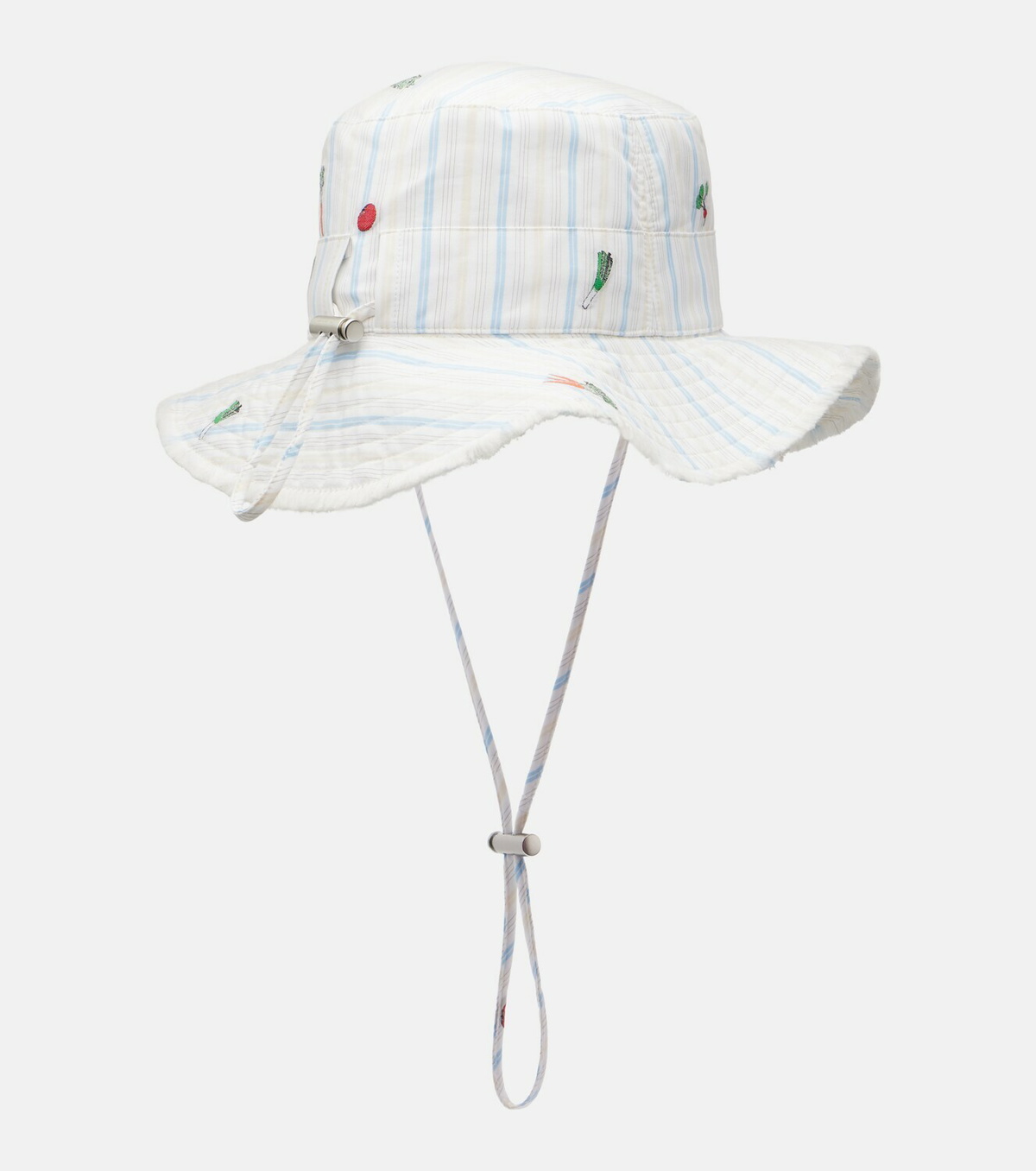 Jacquemus Le Bob Artichaut striped cotton canvas bucket hat