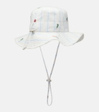 Jacquemus Le Bob Artichaut striped cotton canvas bucket hat