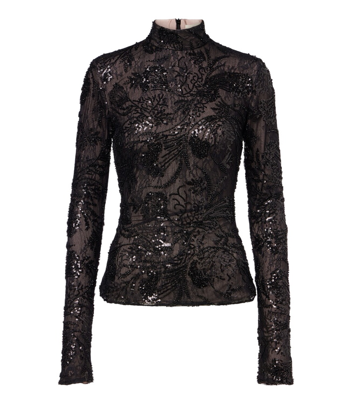 Photo: The New Arrivals Ilkyaz Ozel Catroux sequined top