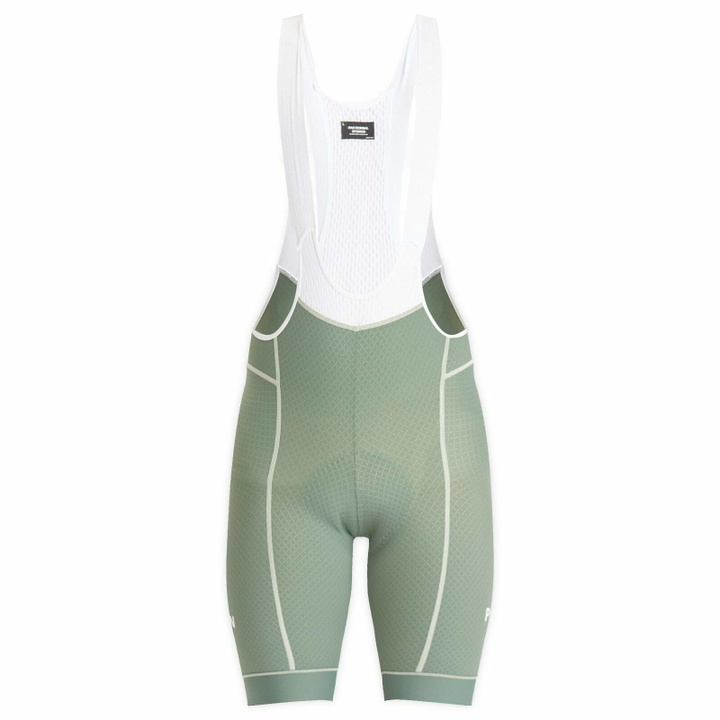 Photo: Pas Normal Studios Men's Mechanism Bib in Khaki Green