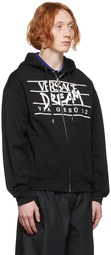 Versace Black Dream Logo Hoodie