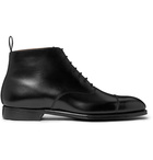 George Cleverley - William Cap-Toe Leather Boots - Black