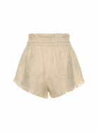 MARANT ETOILE Talapiz Fringed Silk Shorts