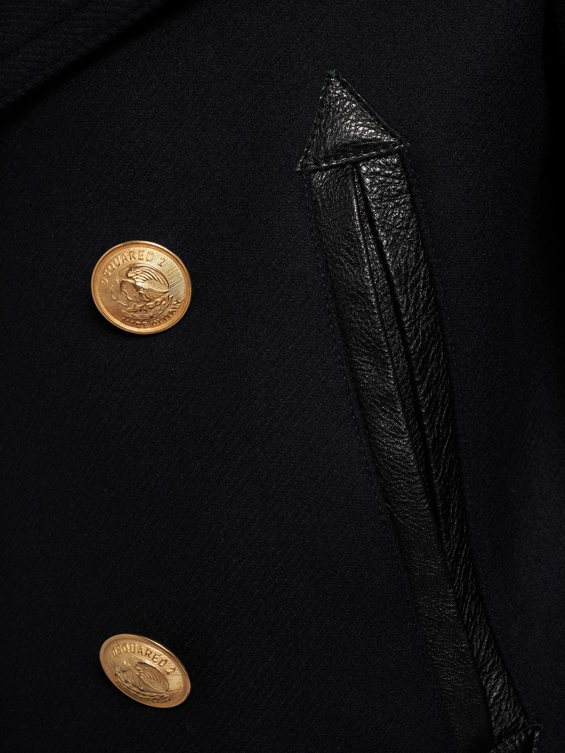 【送料&関税込】Dsquared2 Wool Blend Oversize Deana Coat Dsquared2 Oversize deana coat in luxurious wool blend | The