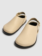 A.EMERY 20mm Louis Leather Clogs