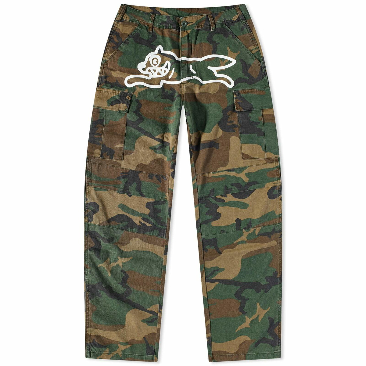 ICECREAM Men's Running Dog Cargo Pant in Camo ICECREAM