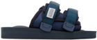 Suicoke Navy MOTO-CAB Sandals