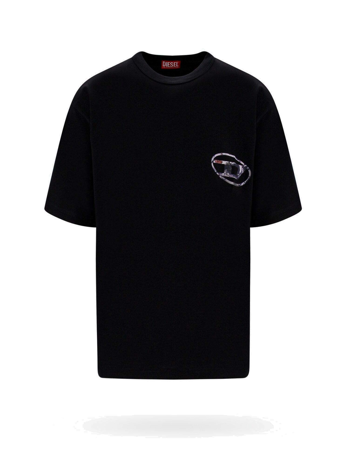 【DIESEL】T-Wash-N2 Black T-Wash N2 T-Shirt by Diesel on Sale