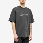 Neighborhood Men's Pigment Dyed T-Shirt in Black
