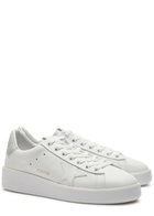 Golden Goose Pure Star Leather Sneakers White
