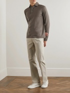 Thom Sweeney - Merino Wool Polo Shirt - Neutrals