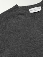 Officine Générale - Merino Wool and Cashmere-Blend Sweater - Gray