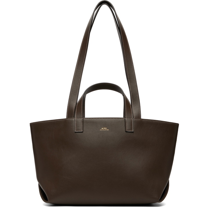 Photo: A.P.C. Brown Drummer Small Tote