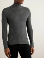 TOM FORD - Slim-Fit Cashmere and Silk-Blend Rollneck Sweater - Black