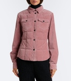 Moncler Grenoble Nangy down-paneled cotton corduroy jacket