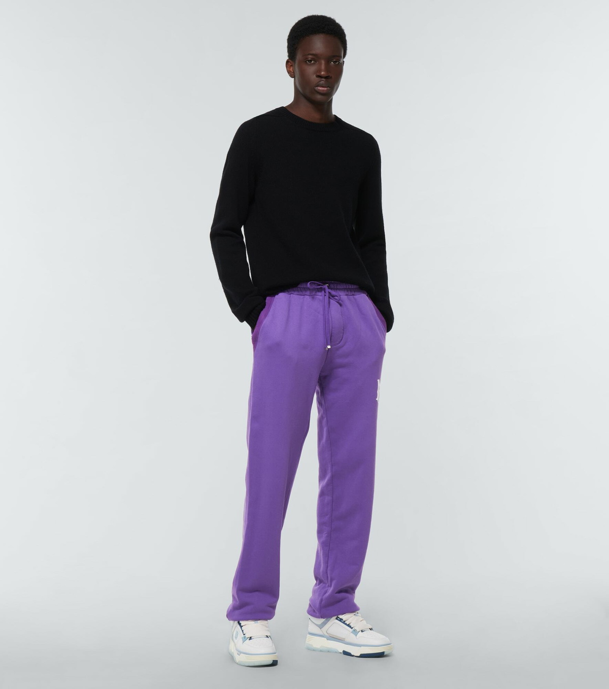 Amiri - MA-1 leather and mesh sneakers Amiri ミニマル mnml 28 