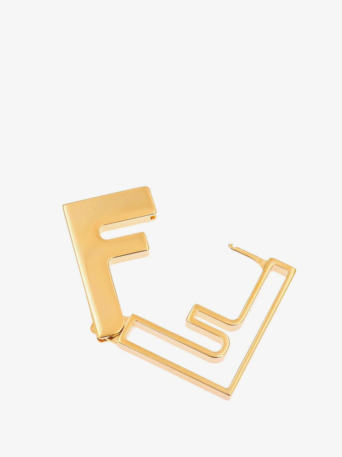 Fendi F Is Earcuff in Metallic