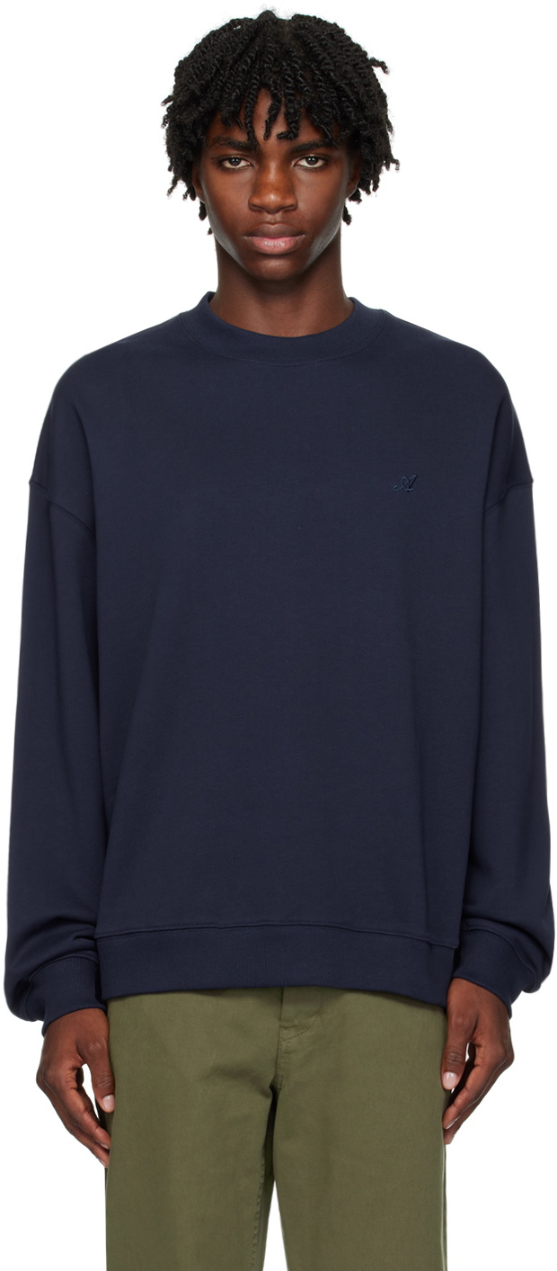 Axel Arigato Navy Signature Sweatshirt Axel Arigato