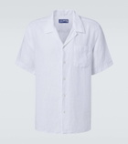 Vilebrequin Charli linen bowling shirt
