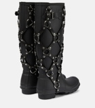 Noir Kei Ninomiya Hunter harness-detail rain boots