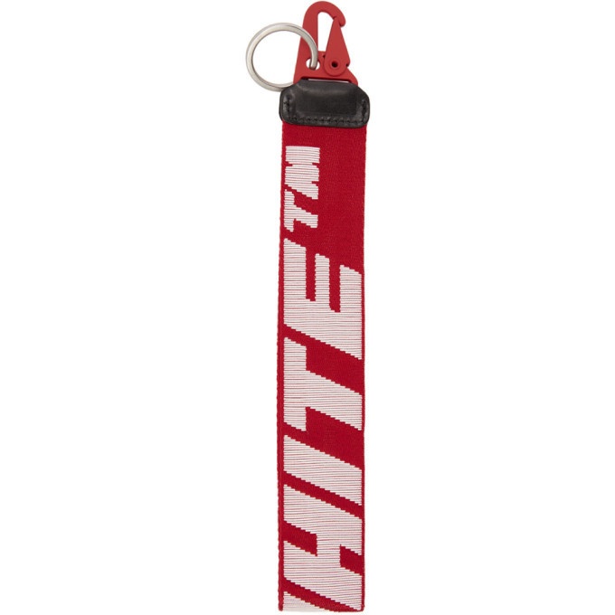 Photo: Off-White Red Industrial 2.0 Keychain