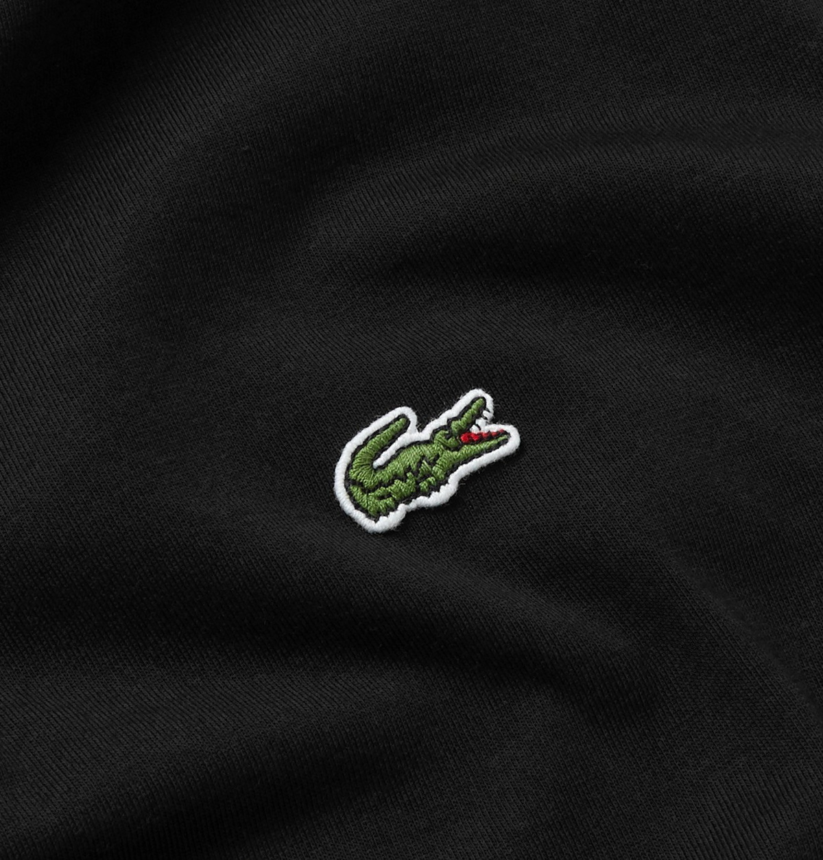 Lacoste - Slim-Fit Logo-Appliquéd Cotton-Jersey T-Shirt - Black Lacoste