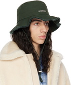 Jacquemus Green Le Papier 'Le Bob Artichaut' Bucket Hat