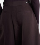 Alaïa Poplin barrel-leg pants