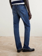 Givenchy - Straight-Leg Fringed Jeans - Blue
