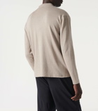 Giorgio Armani Linen and cashmere-blend cardigan