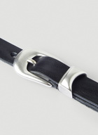 Our Legacy Curved Buckle Belt