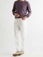 BRUNELLO CUCINELLI - Slim-Fit Cashmere Sweater - Purple