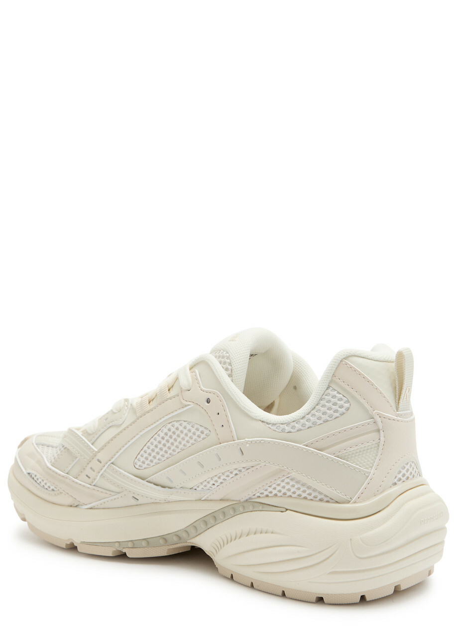 Represent Storm Panelled Mesh Trainers Off White