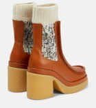 Chloe - Jamie leather Chelsea boots