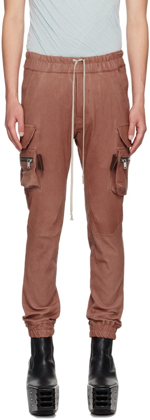 Photo: Rick Owens Pink Porterville Mastodon Leather Pants