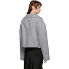 Haider Ackermann Grey Wool Savoia Jacket