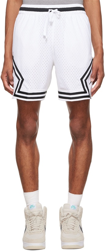 Photo: Nike Jordan White Spirit Diamond Shorts