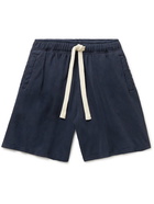 Jungmaven - Garment-Dyed Hemp and Organic Cotton-Blend Jersey Shorts - Blue