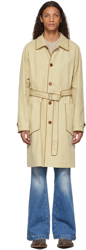 Photo: Acne Studios Beige Belted Trench Coat