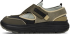 SUICOKE Khaki & Black TRED Sneakers