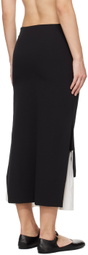 The Garment Black Treviso Midi Skirt