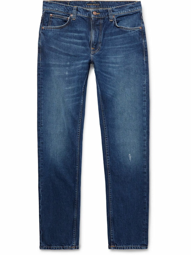 Photo: Nudie Jeans - Lean Dean Slim-Fit Jeans - Blue