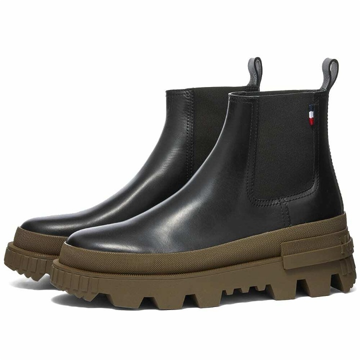 Photo: Moncler Men's Lir Boot Sneakers in Black